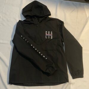 Official Khalid American Teen Black Hooded Windbreaker XL